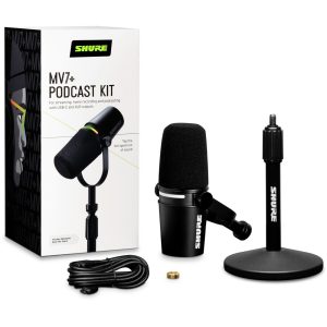 Micro thu âm Shure MV7+ KIT Podcast XLR/USB - Chính hãng - Model 2024 - Ảnh 4