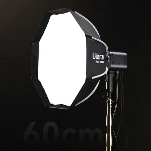 Softbox Ulanzi DS60 thiết kế thông minh lắp đặt dễ dàng với ngàm bowen tiêu chuẩn cùng 3 lớp tản sáng kèm Grid L067 - Ảnh 5