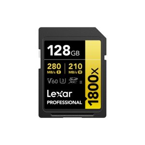 Thẻ nhớ Lexar Professional 1800x SDXC UHS-II U3 V60 128GB | Chính Hãng - Ảnh 2