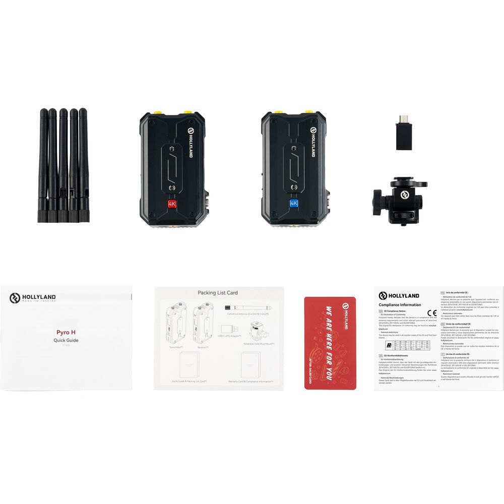 Hollyland Pyro H 4K HDMI Wireless Video Transmission System - Chính hãng - Ảnh 6