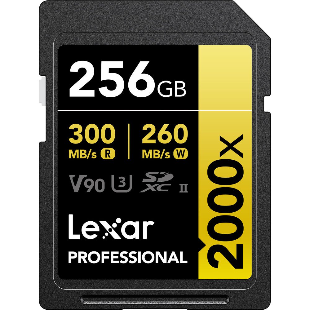 Thẻ nhớ Lexar Professional 2000x SDHC/SDXC UHS-II U3 256GB | Chính Hãng
