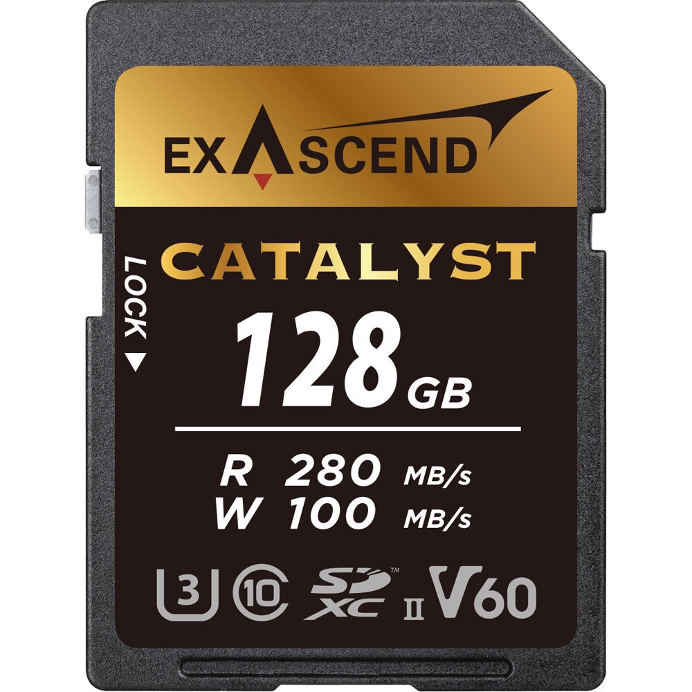 Thẻ nhớ SD Exascend 128GB V60 Catalyst | Chính Hãng