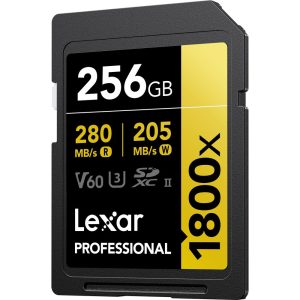 Thẻ nhớ Lexar Professional 1800x SDXC UHS-II U3 V60 256GB | Chính Hãng - Ảnh 3
