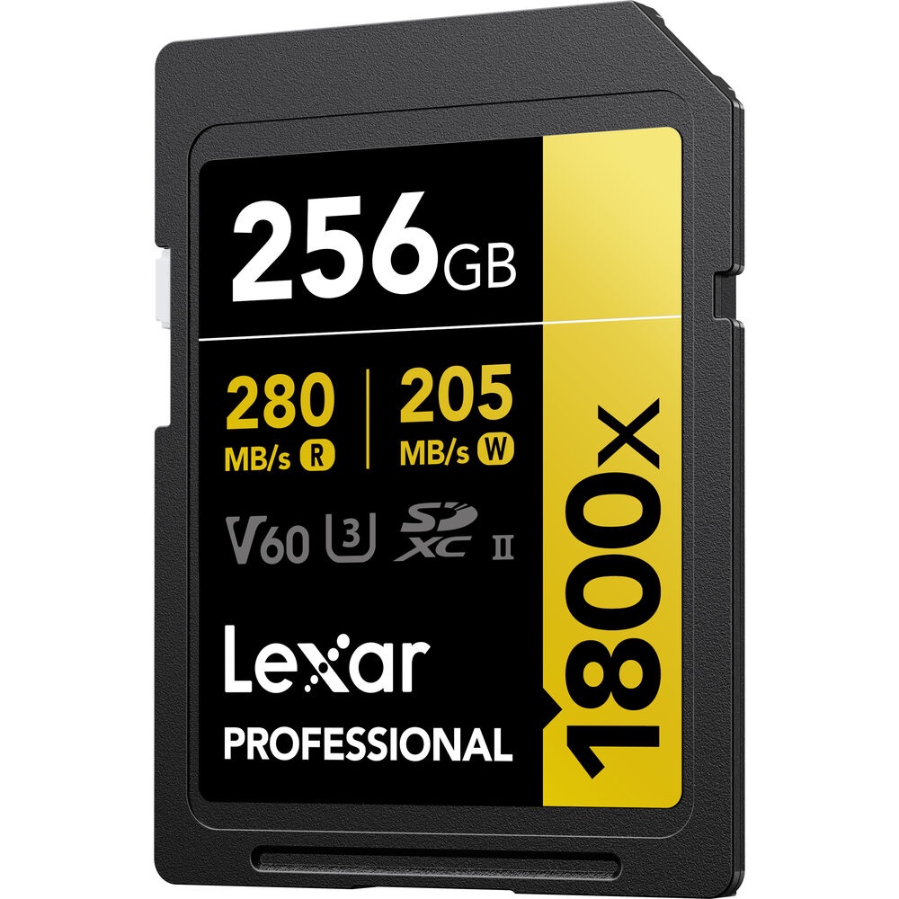 Thẻ nhớ Lexar Professional 1800x SDXC UHS-II U3 V60 256GB | Chính Hãng - Ảnh 3