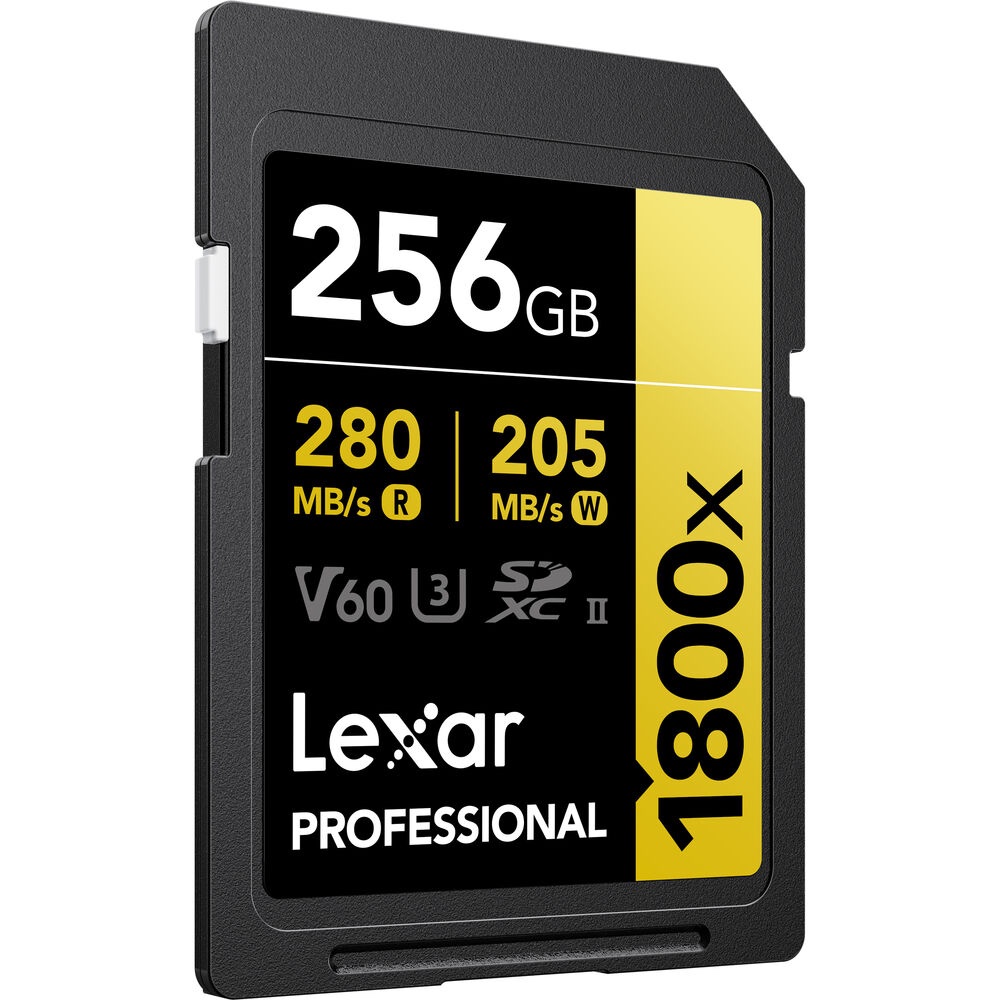 Thẻ nhớ Lexar Professional 1800x SDXC UHS-II U3 V60 256GB | Chính Hãng - Ảnh 2
