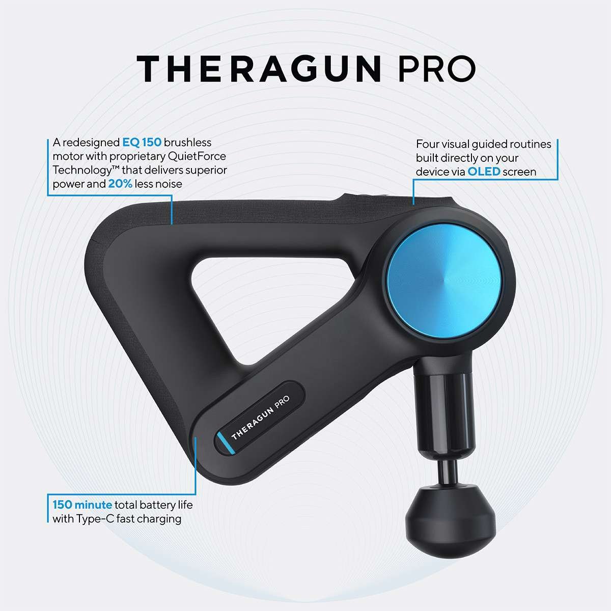 Thiết bị Massage Therabody Theragun Pro Gen 5 - Màu Đen - Ảnh 5