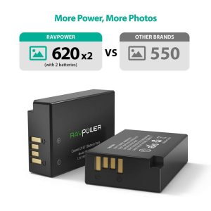 Bộ pin sạc Ravpower RP-BC013 cho Canon LP-E17 - Ảnh 5