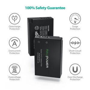 Bộ pin sạc Ravpower RP-BC013 cho Canon LP-E17