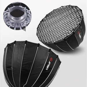 Softbox Parabolic Tolifo 90cm có tổ ong DSFB- 36 - Ảnh 4