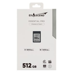 Thẻ nhớ CFexpress 4.0 Type A Exascend 512GB Essential PRO | Chính Hãng - Ảnh 2
