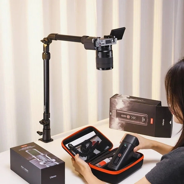 Tay arm kẹp bàn gắn máy ảnh và phụ kiện studio Ulanzi ZJ02 - Ảnh 5