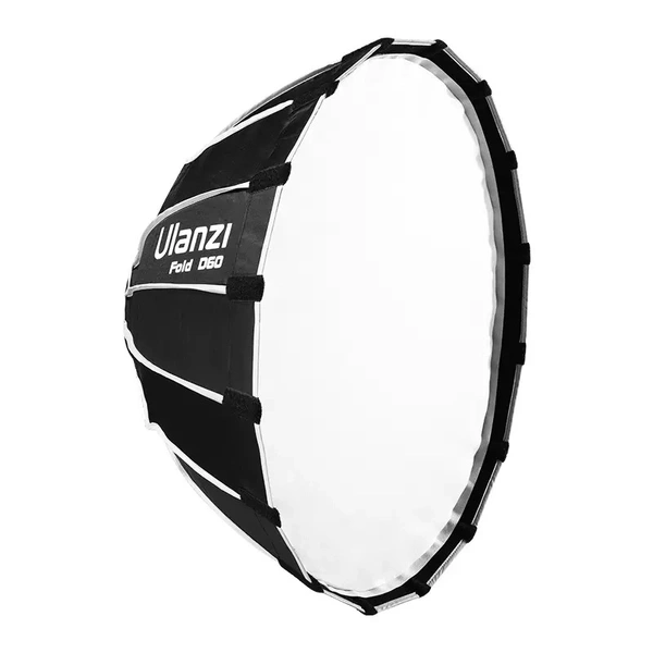 Softbox tháo lắp nhanh Ulanzi Fold DS60 60cm ngàm Mini Bowen chính hãng Grid L054 Parabolic
