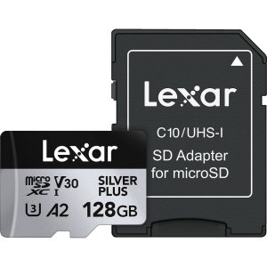 Thẻ nhớ MicroSD Lexar 128GB Professional SILVER PLUS UHS-I | Chính Hãng