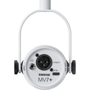 Micro Shure MV7+ Podcast XLR/USB - Chính hãng Màu Trắng - Ảnh 4