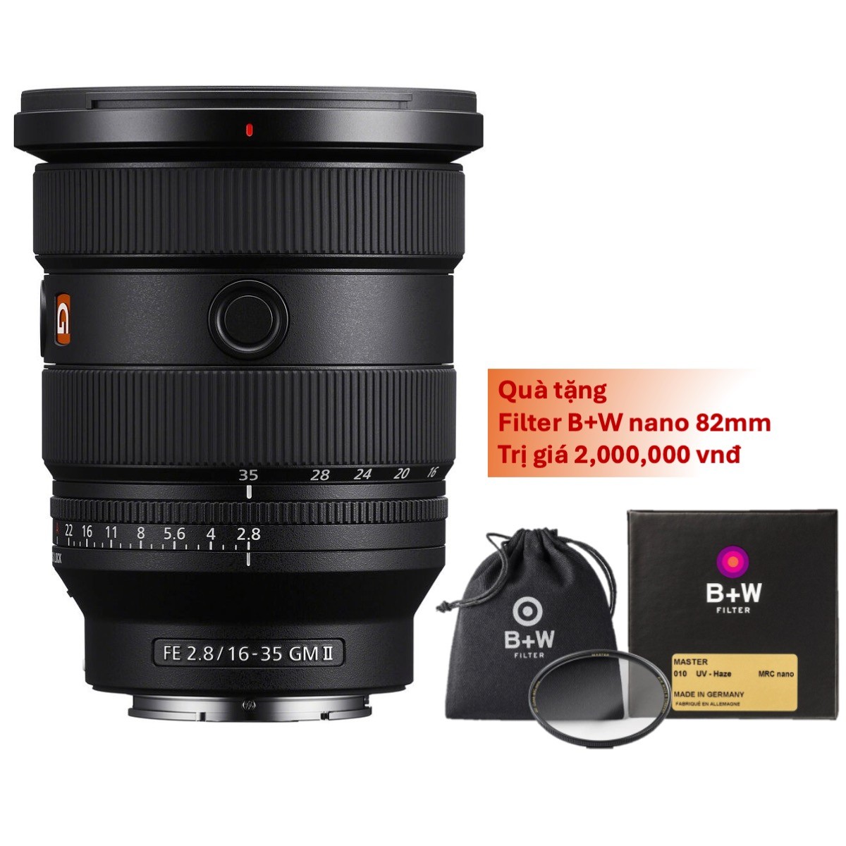 Sony FE 16-35mm F2.8 GM II (SEL1635GM2) | Chính Hãng