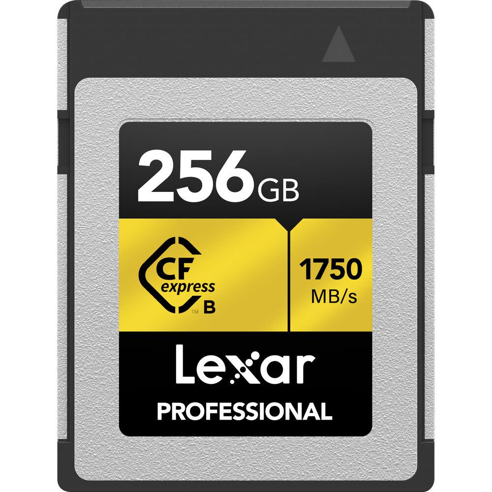 Thẻ nhớ Lexar Professional CFexpress Type B GOLD Series 256GB | Chính Hãng
