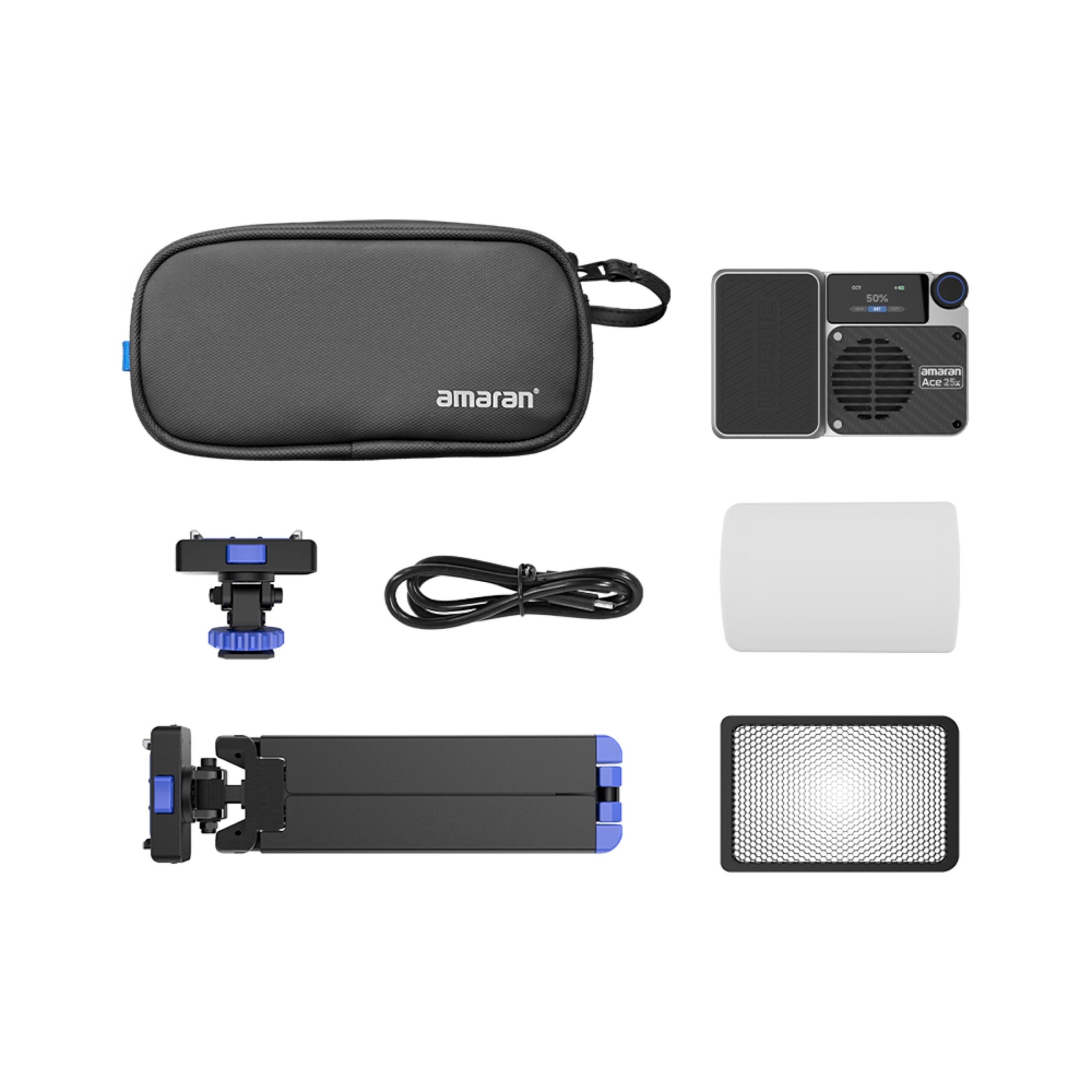 Đèn Led Aputure Amaran ACE 25x Bi-color Light Kit - Chính hãng - Ảnh 5