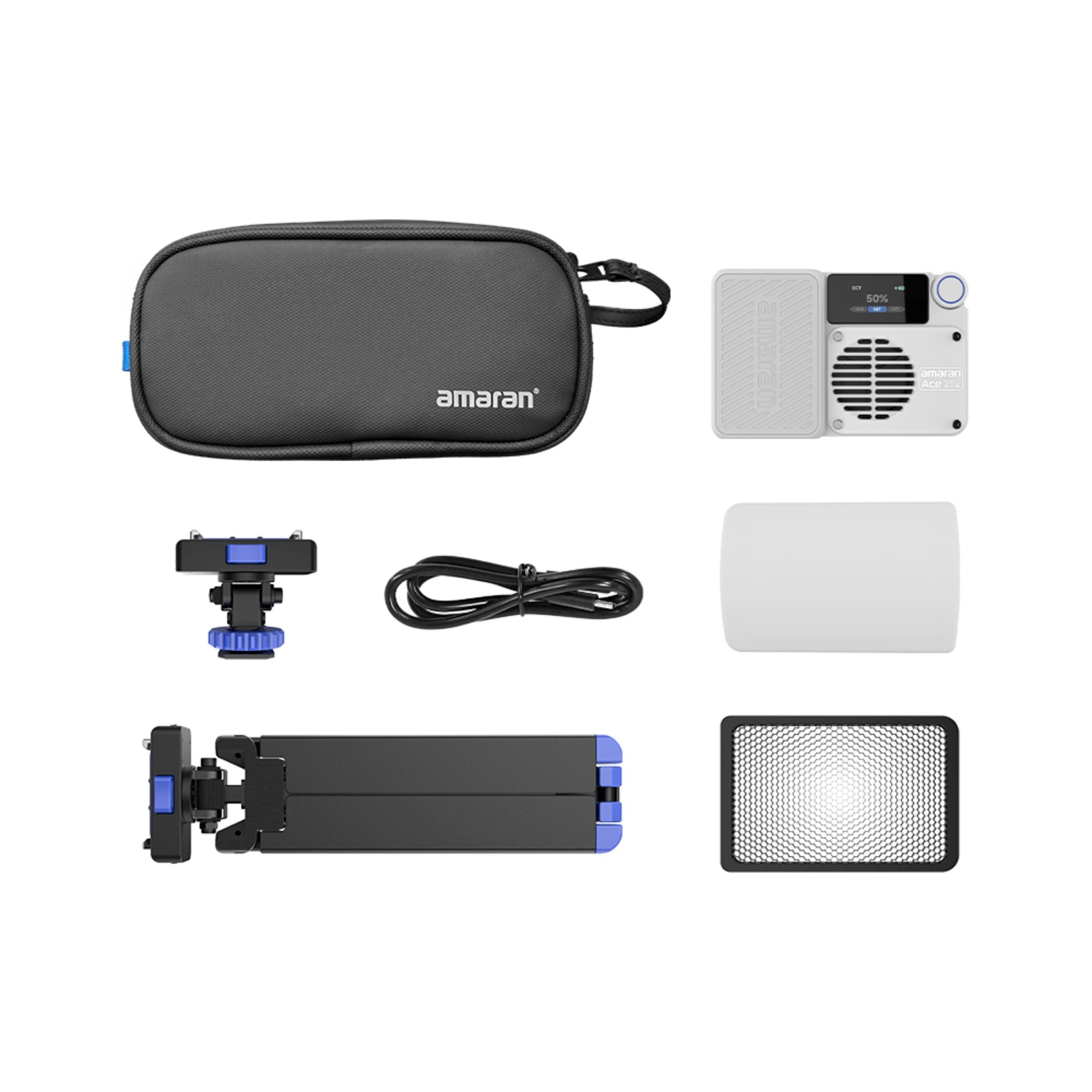 Đèn Led Aputure Amaran ACE 25x Bi-color Light Kit - Chính hãng - Ảnh 2