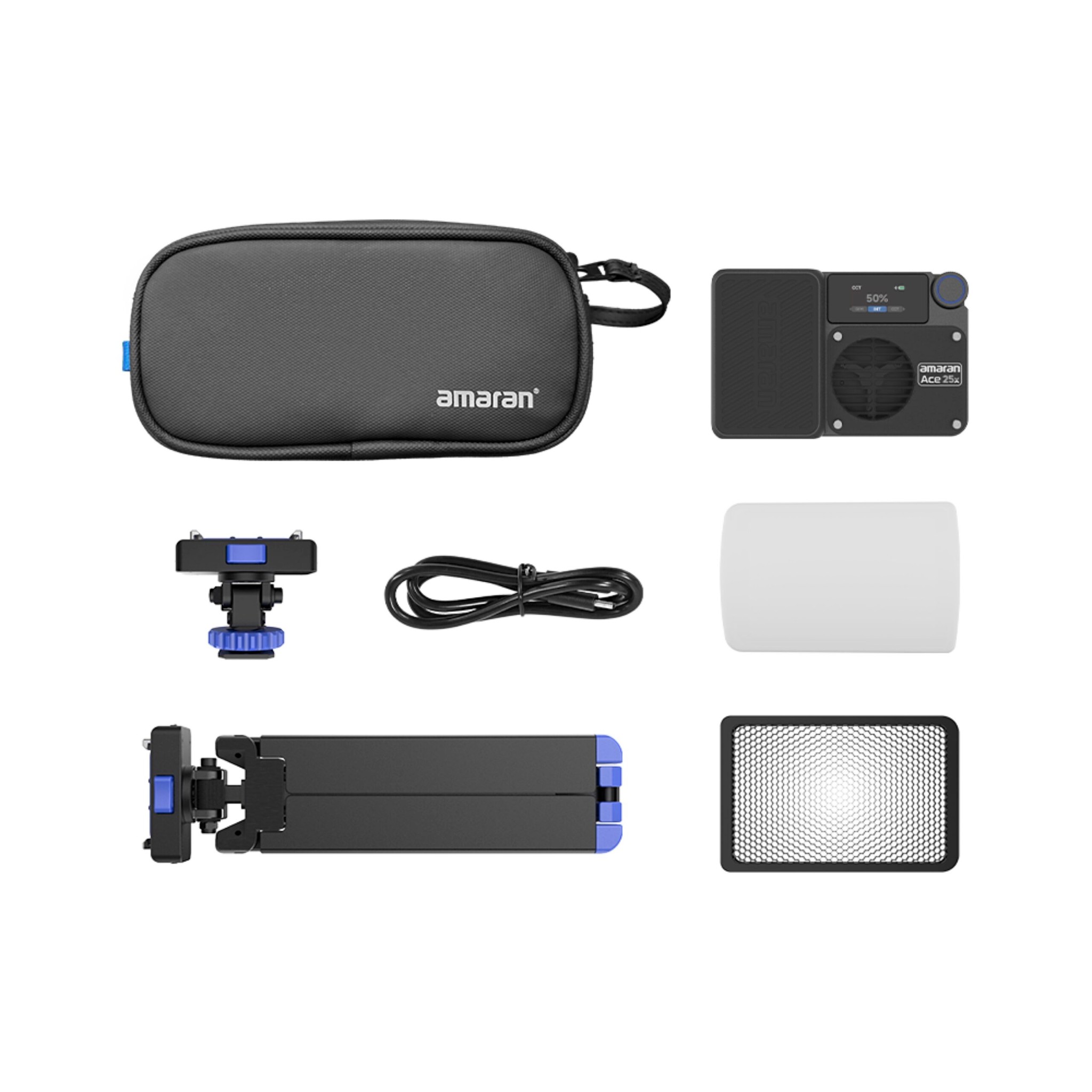 Đèn Led Aputure Amaran ACE 25x Bi-color Light Kit - Chính hãng - Ảnh 6