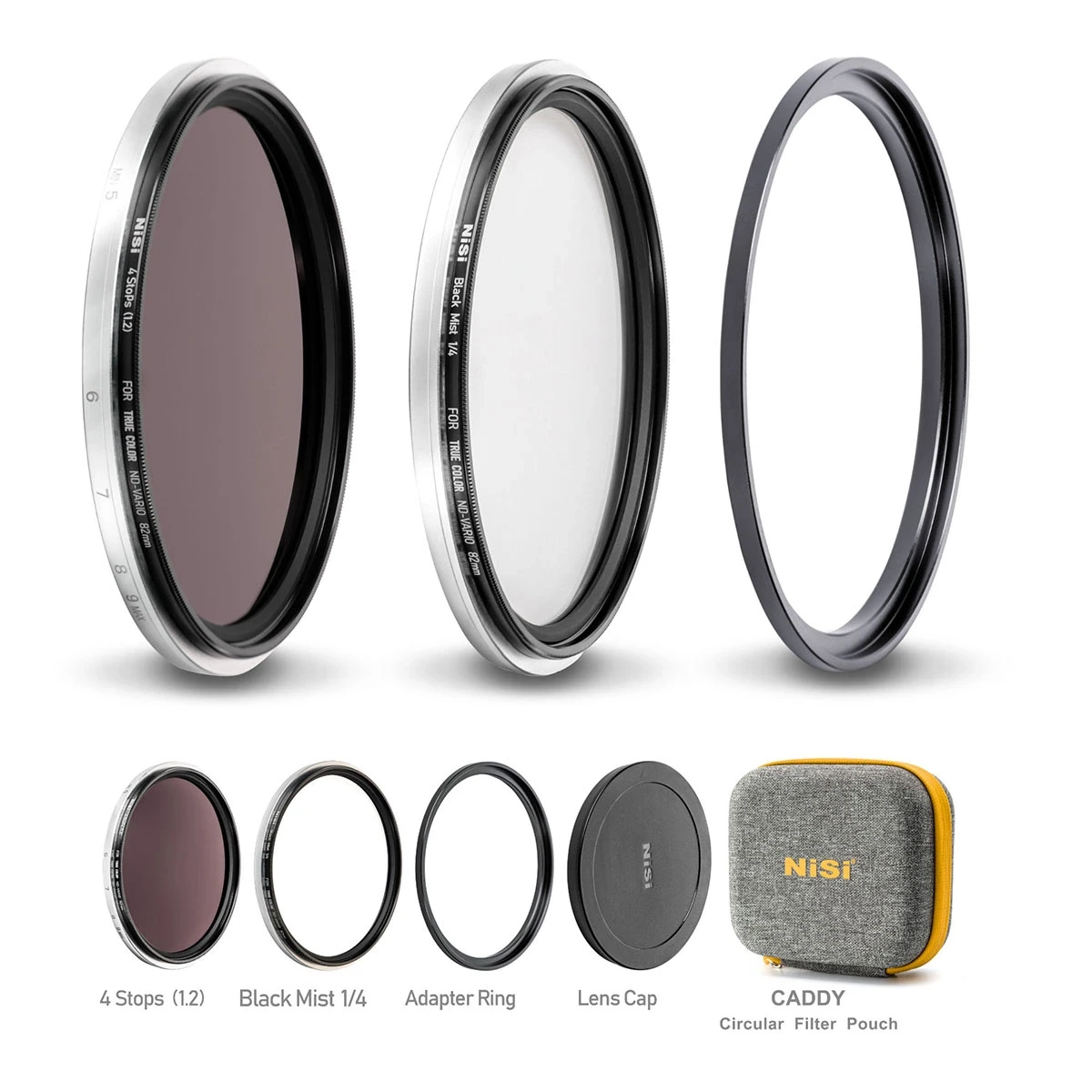 Bộ kính lọc ND-VARIO 1-5 Stops 82mm + Nisi Swift Add on Kit 82mm | Chính Hãng - Ảnh 2