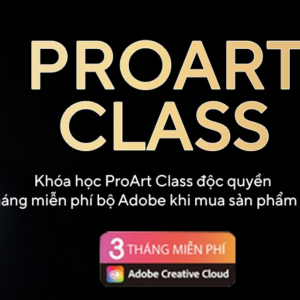 Khóa học độc quyền và 3 tháng dùng bộ Adobe miễn phí
