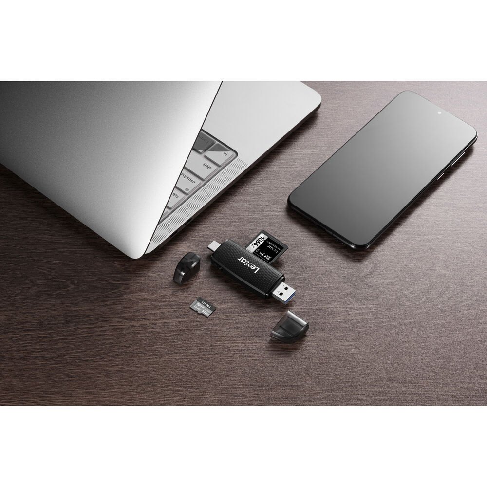 Đầu đọc thẻ nhớ Lexar Dual-Slot USB-A/C | Chính Hãng - Ảnh 8