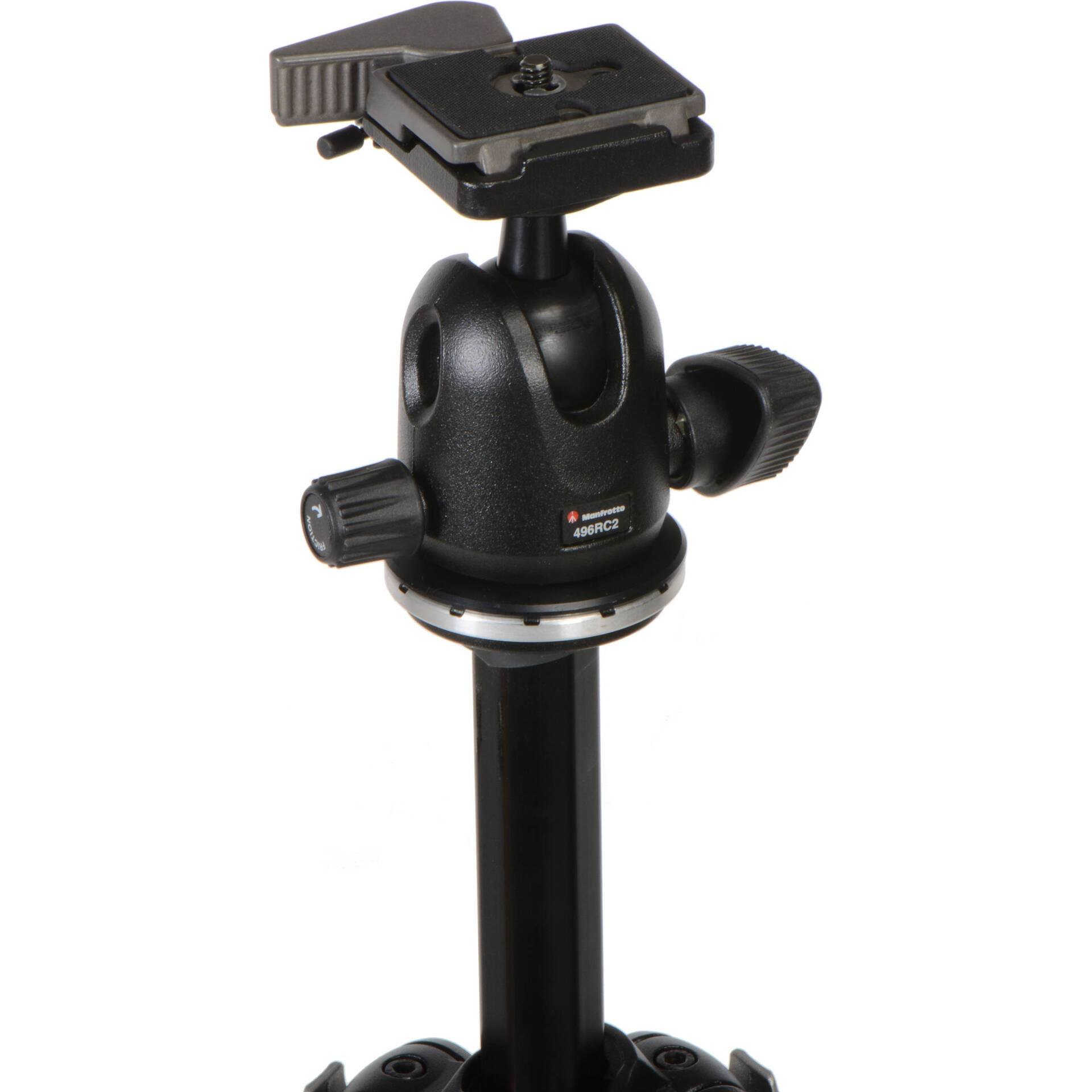 Manfrotto 290 Xtra Aluminium 3-Section Tripod Kit & Ball Head | Chính Hãng - Ảnh 4