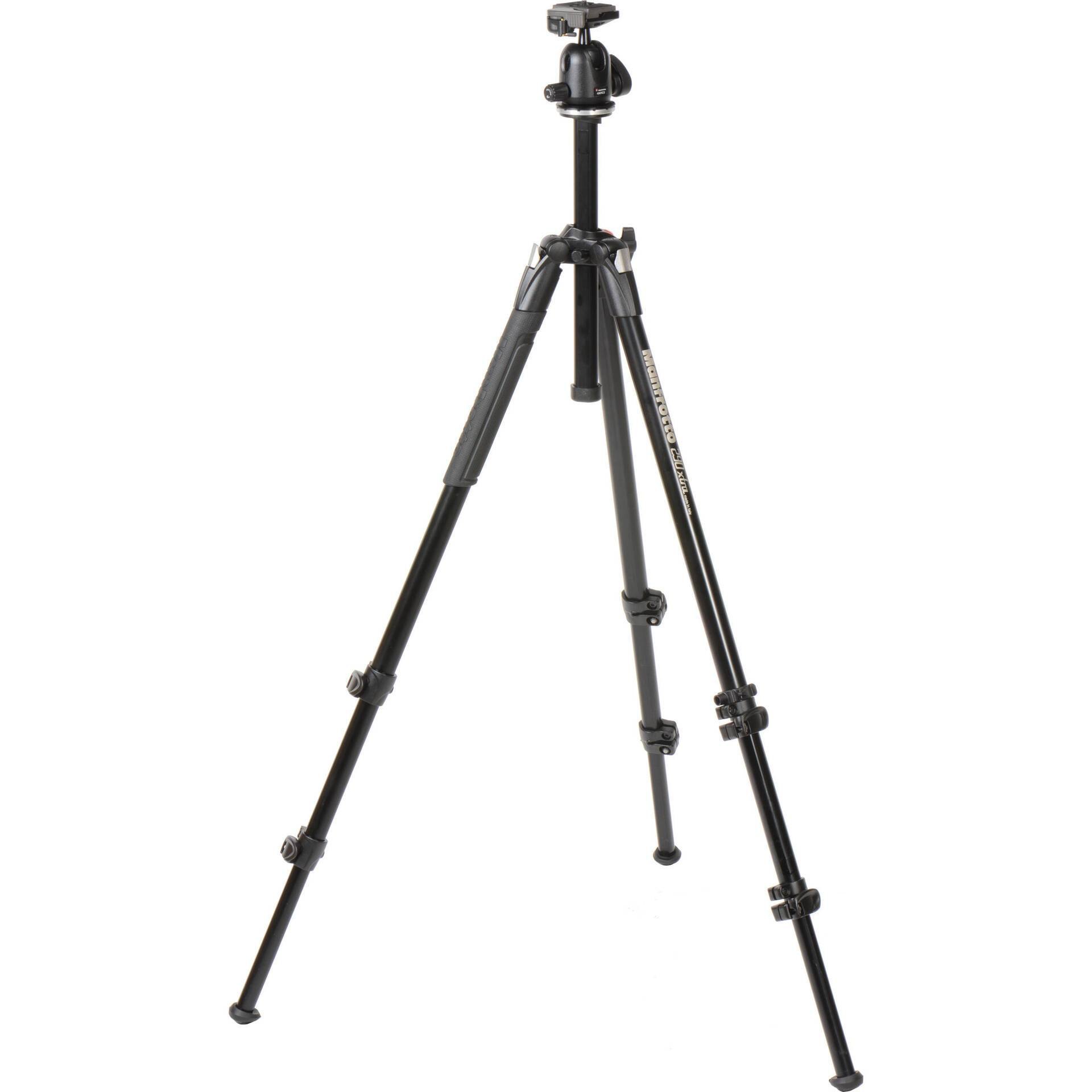 Manfrotto 290 Xtra Aluminium 3-Section Tripod Kit & Ball Head | Chính Hãng - Ảnh 3