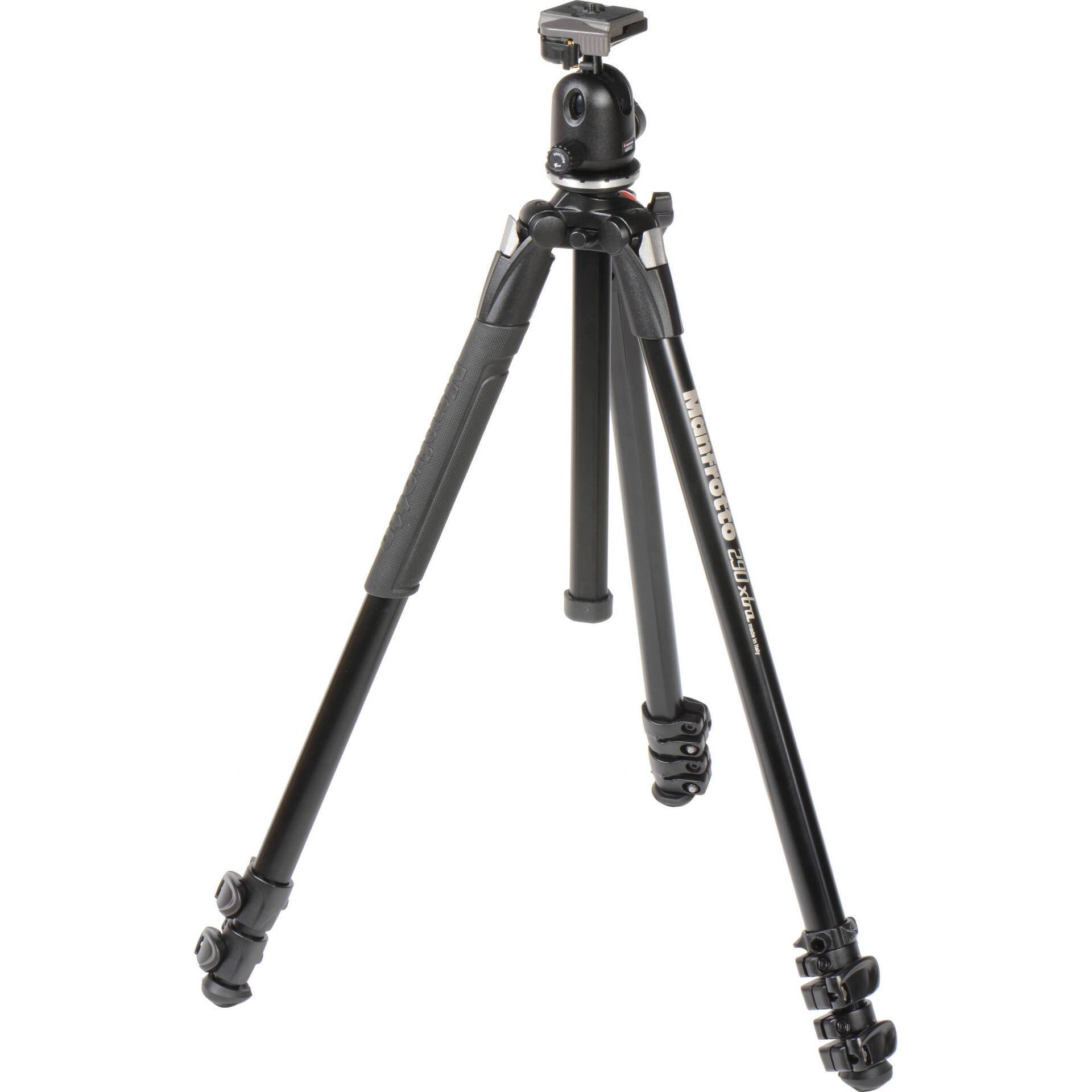 Manfrotto 290 Xtra Aluminium 3-Section Tripod Kit & Ball Head | Chính Hãng - Ảnh 2
