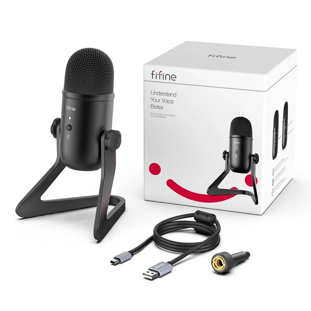 FIFINE K678 - Micro Condenser Thu Âm Cổng USB-A Dành Cho PC/Laptop - Ảnh 2