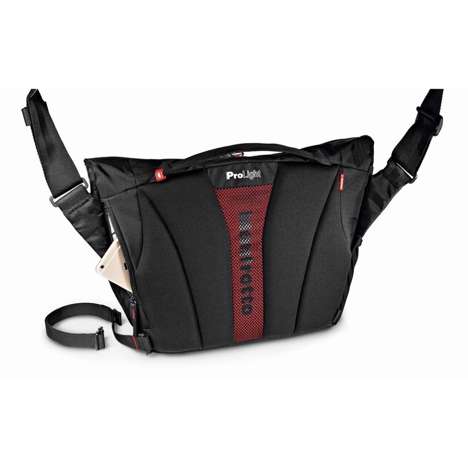 Túi máy ảnh Manfrotto Bumblebee M-10 PL Messenger Black - Ảnh 5