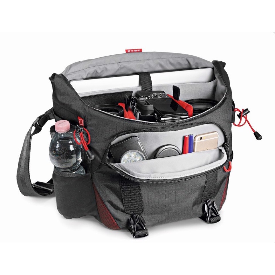 Túi máy ảnh Manfrotto Bumblebee M-10 PL Messenger Black - Ảnh 3