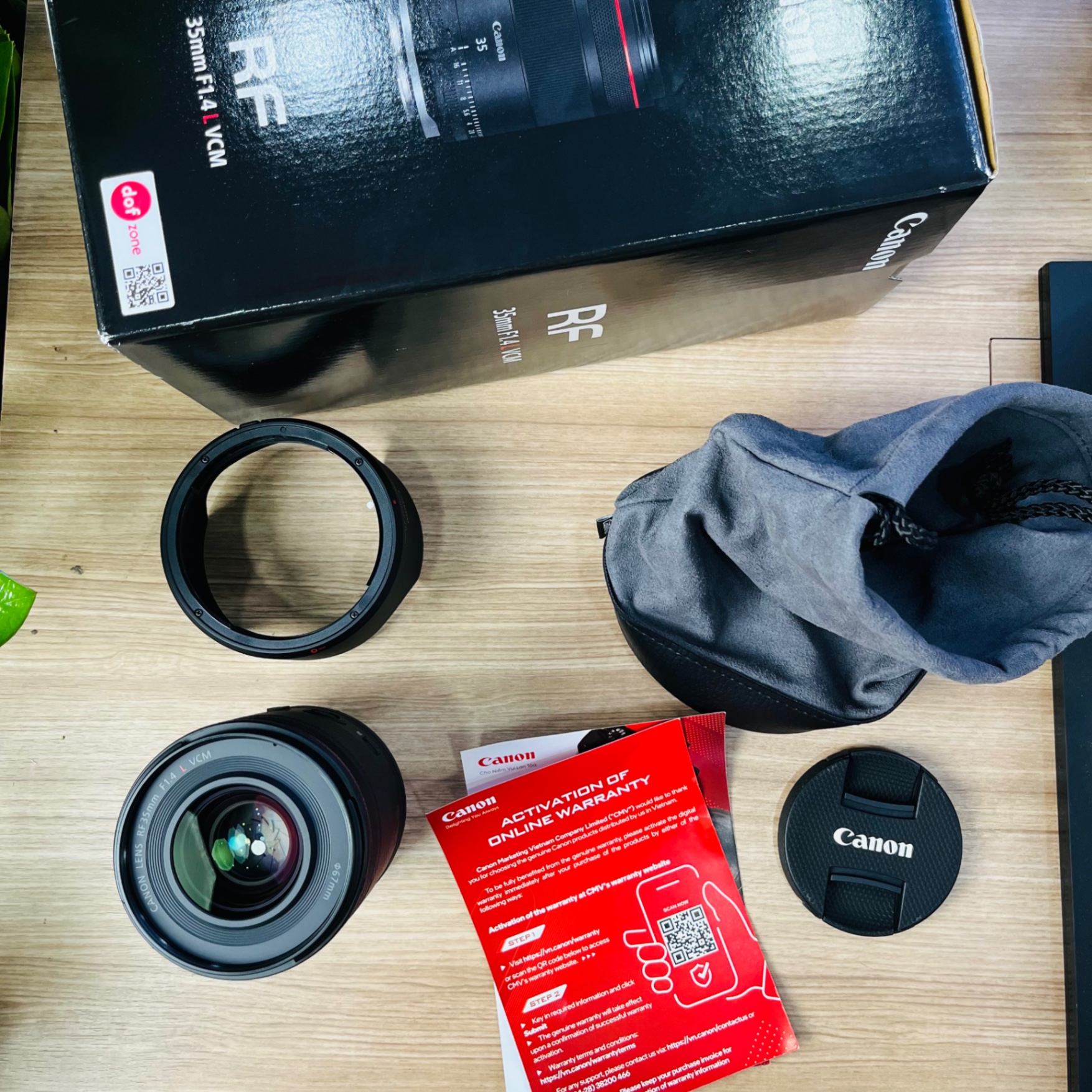 Ống kính Canon RF 35mm F1.4L VCM cũ Mã 0205 - Ảnh 8