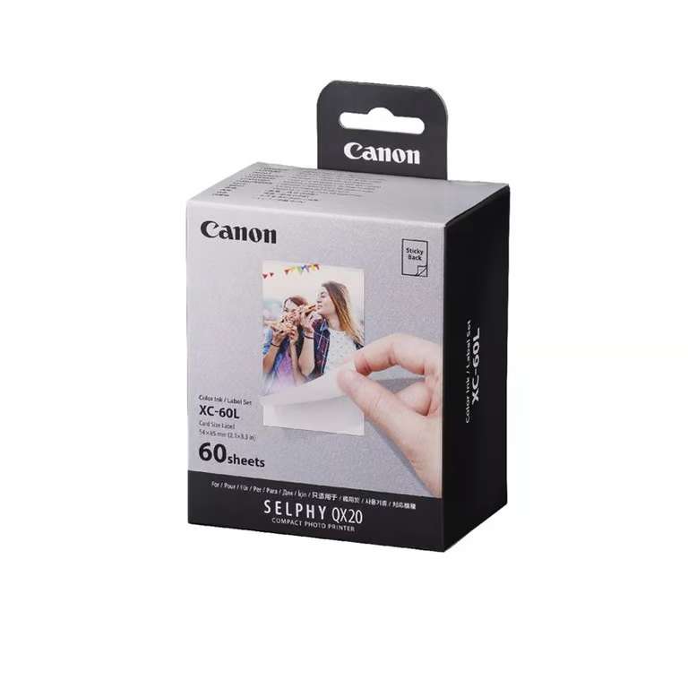 Giấy và mực in ảnh Canon XC-60L | Chính Hãng