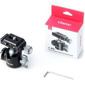 Đầu nối chuyển tiếp Ulanzi Ballhead U80L Arca Side Cold Shoe - Khả năng tải 10kg - Ảnh 11