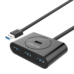 Ugreen 20291 1m màu đen usb 3.0 hub with Micro port 100cm cr113 10020291