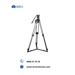 Chân máy quay Sirui sợi carbon siêu bền SQ75 Rapid System + Đầu quay VHS-10