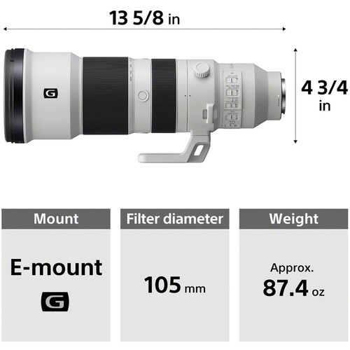 Ống kính Sony FE 400-800mm f/6.3-8 G OSS (Sony E) | Chính Hãng - Ảnh 15