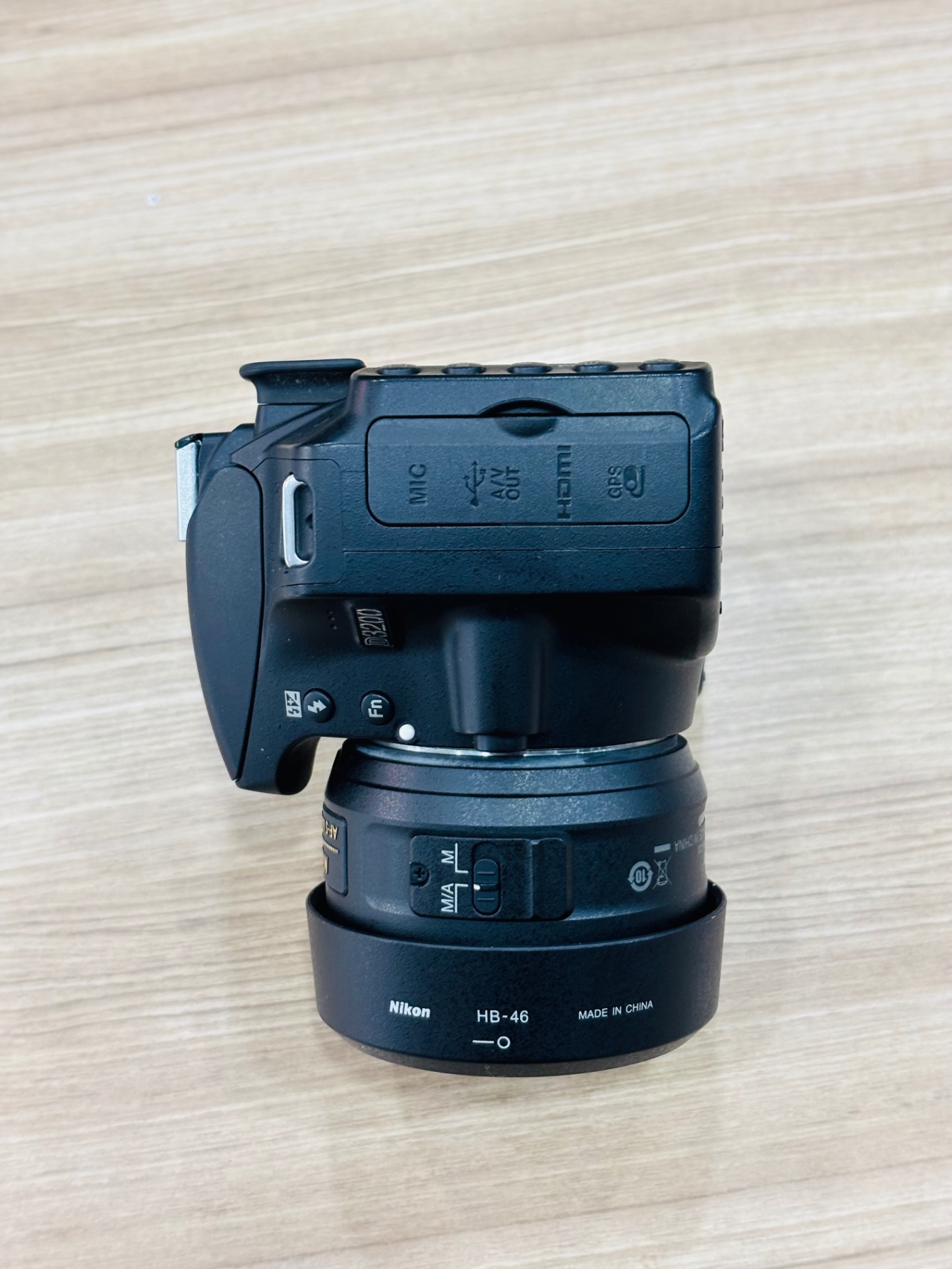 Máy ảnh Nikon D3200 + Nikkor AF 35mm F1.8 DX cũ Mã SP 3229 - Ảnh 3