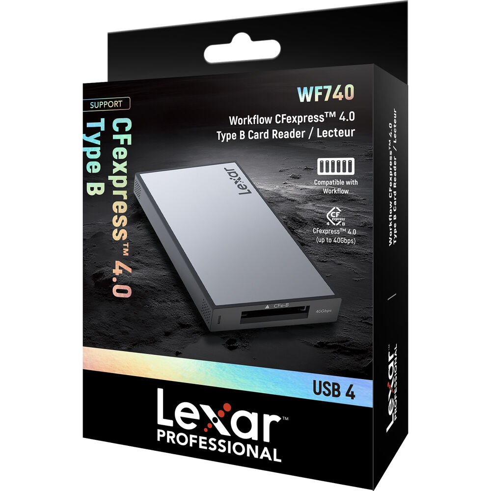 Đầu đọc thẻ nhớ Lexar Professional Workflow CFexpress 4.0 Type B | Chính Hãng