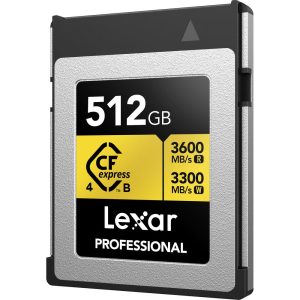 Thẻ nhớ Lexar Professional GOLD CFexpress 4.0 Type B 512GB | Chính Hãng - Ảnh 3