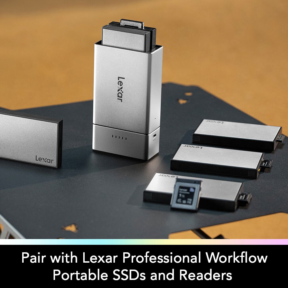 Lexar Professional Workflow Go Docking Station | Chính Hãng - Ảnh 4
