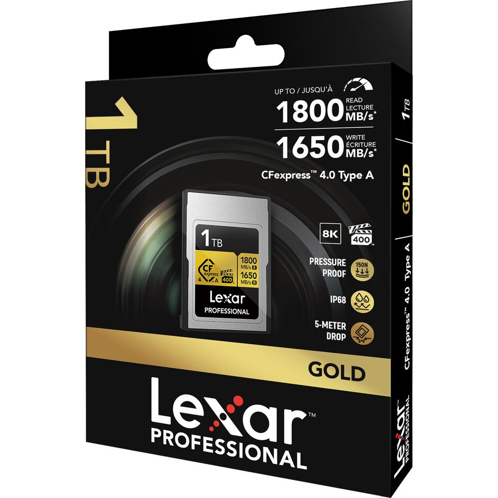 Thẻ nhớ Lexar Professional GOLD CFexpress 4.0 Type A Card 1TB | Chính Hãng - Ảnh 6