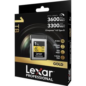 Thẻ nhớ Lexar Professional GOLD CFexpress 4.0 Type B 1TB | Chính Hãng - Ảnh 6