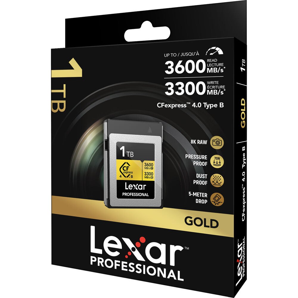 Thẻ nhớ Lexar Professional GOLD CFexpress 4.0 Type B 1TB | Chính Hãng - Ảnh 6