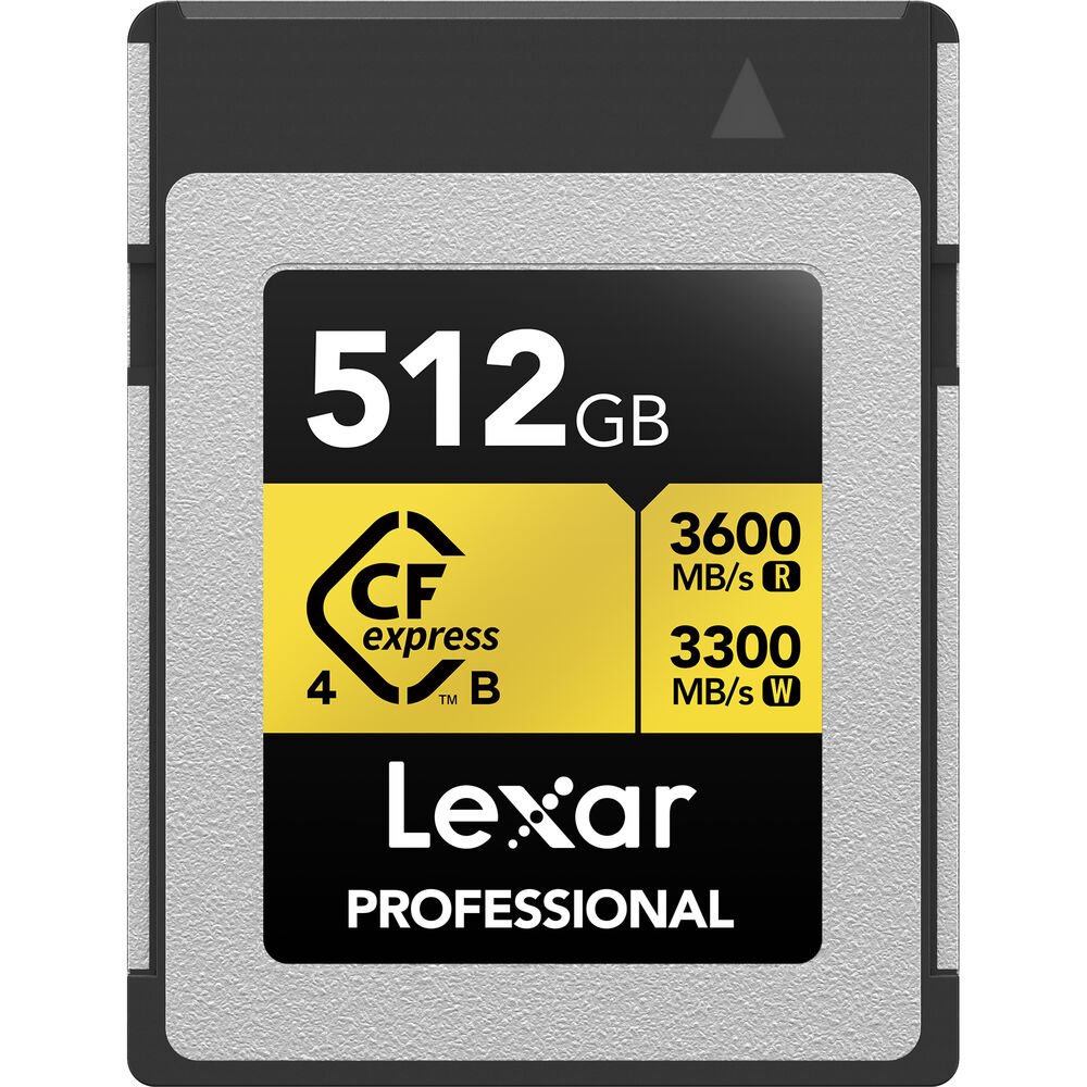 Thẻ nhớ Lexar Professional GOLD CFexpress 4.0 Type B 512GB | Chính Hãng