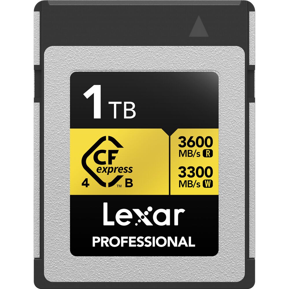 Thẻ nhớ Lexar Professional GOLD CFexpress 4.0 Type B 1TB | Chính Hãng