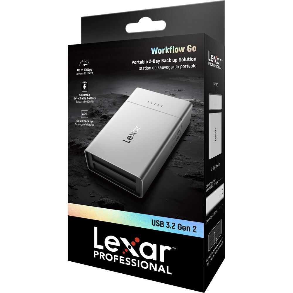 Lexar Professional Workflow Go Docking Station | Chính Hãng