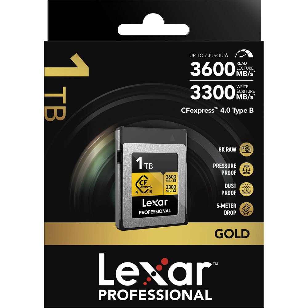 Thẻ nhớ Lexar Professional GOLD CFexpress 4.0 Type B 1TB | Chính Hãng - Ảnh 5