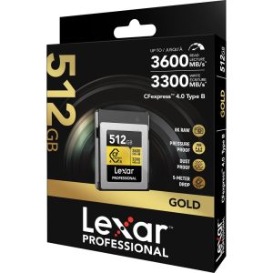 Thẻ nhớ Lexar Professional GOLD CFexpress 4.0 Type B 512GB | Chính Hãng - Ảnh 6